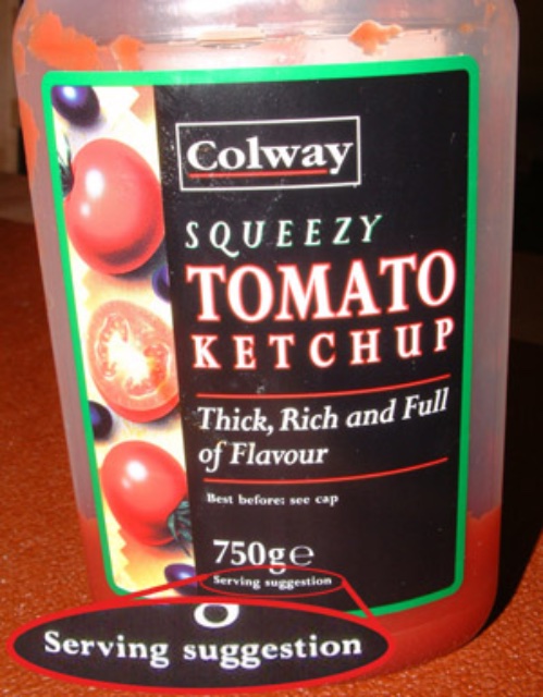 Tomato Ketchup bottle