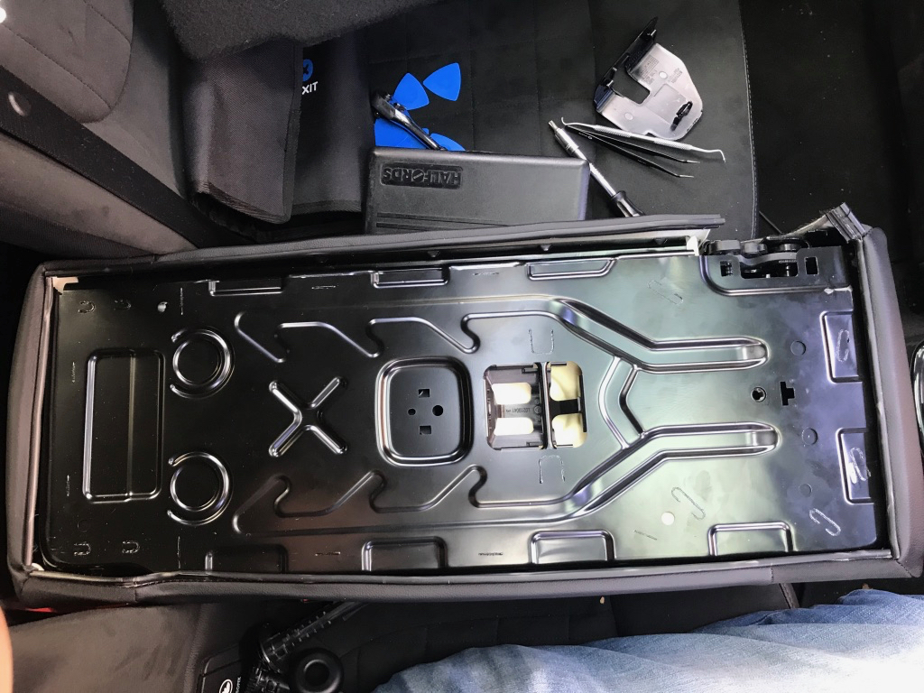 Rear cover removed