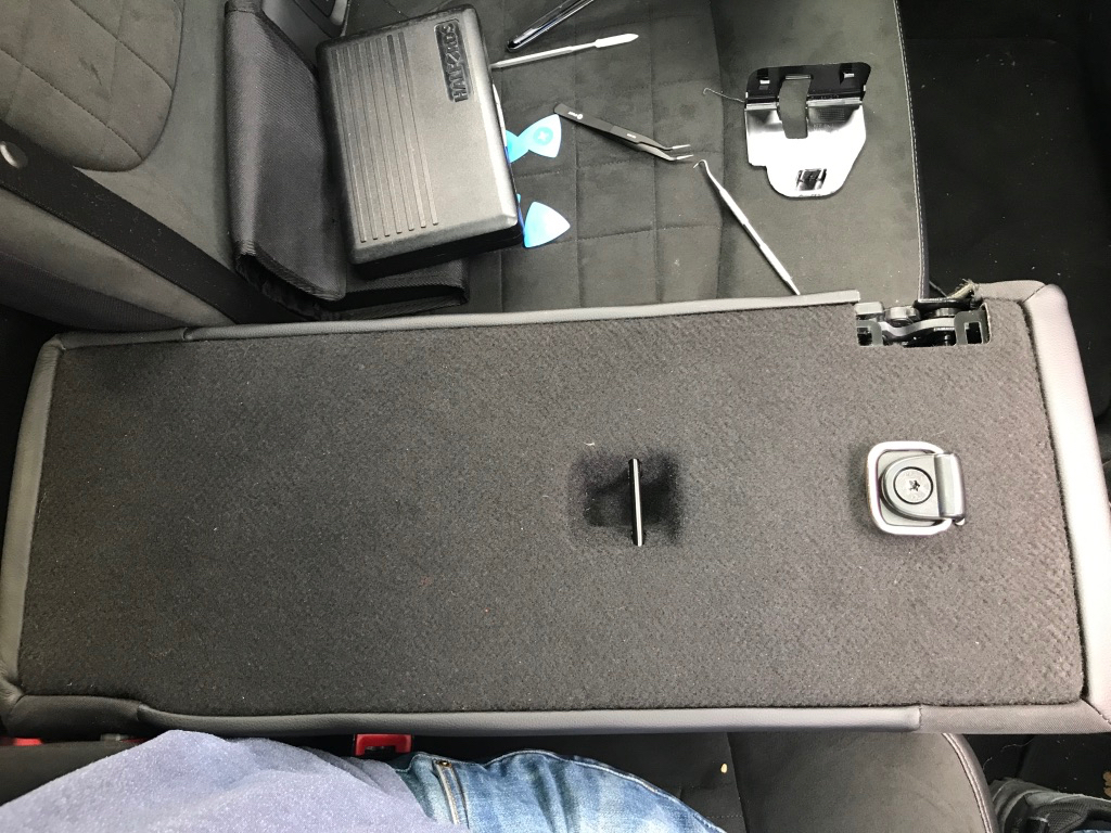 Seat back replaced